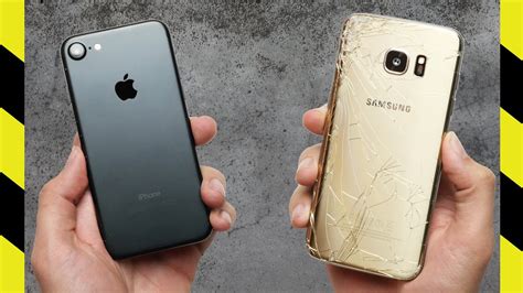 iphone 7 vs samsung galaxy s7 drop test|Galaxy S7 vs. iPhone 6s: Which phone can survive these brutal .